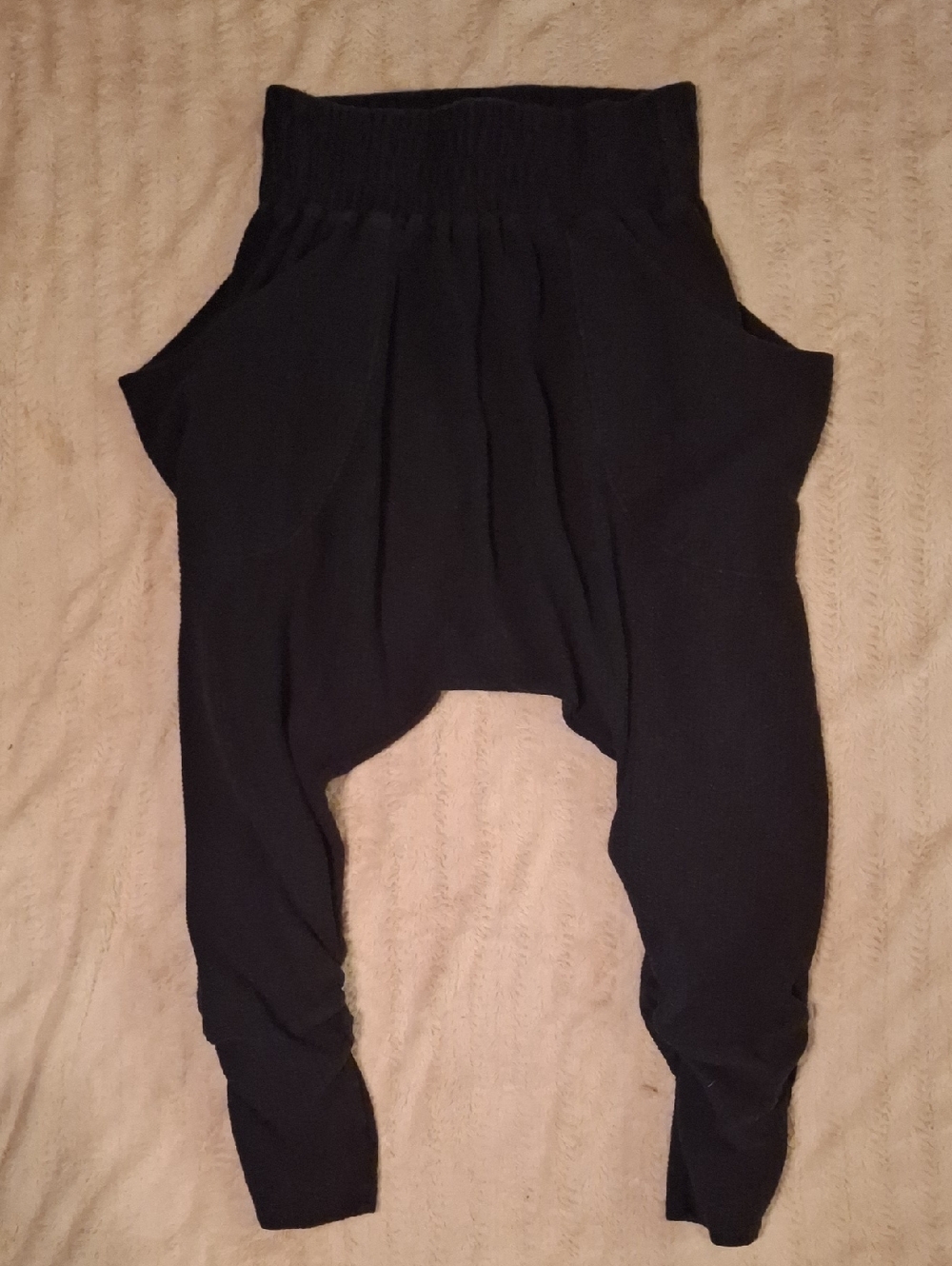 Free People Black Harem-Style Leggings